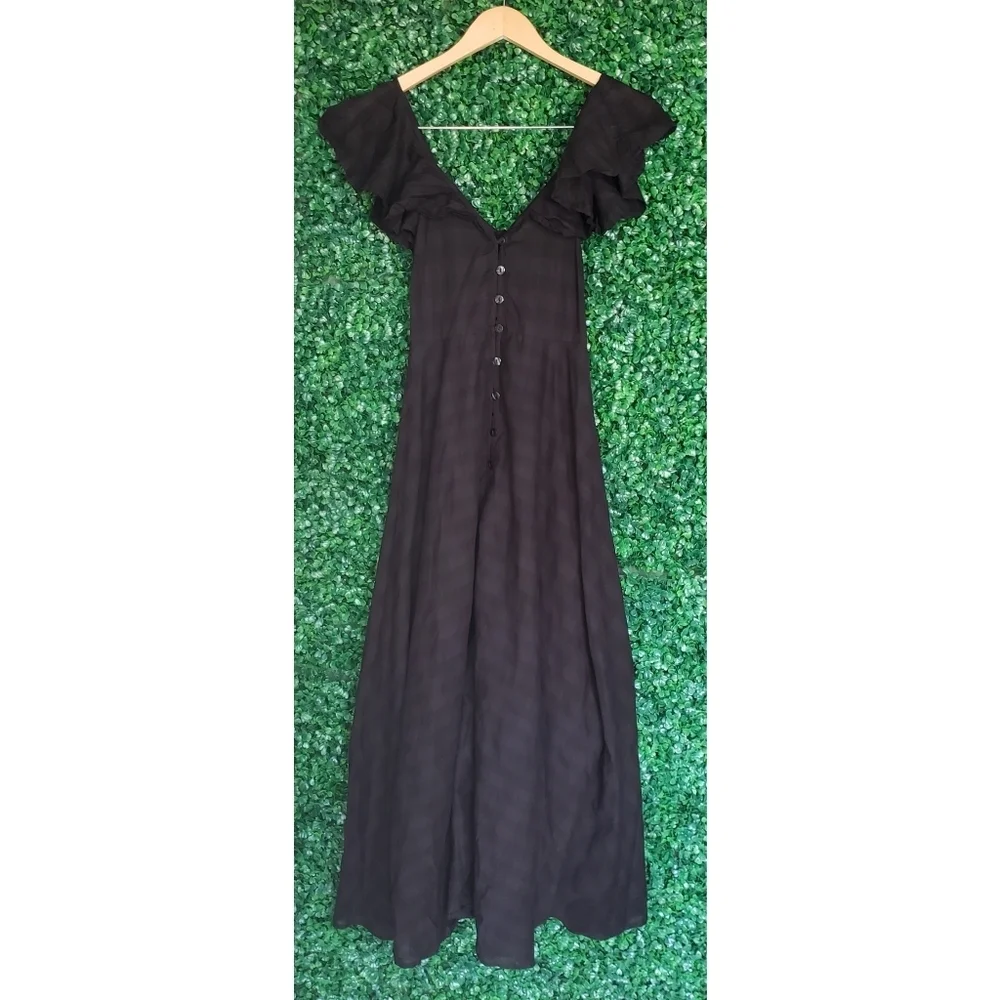 87. NWOT J.Crew Button-up dress in jacquard gingham